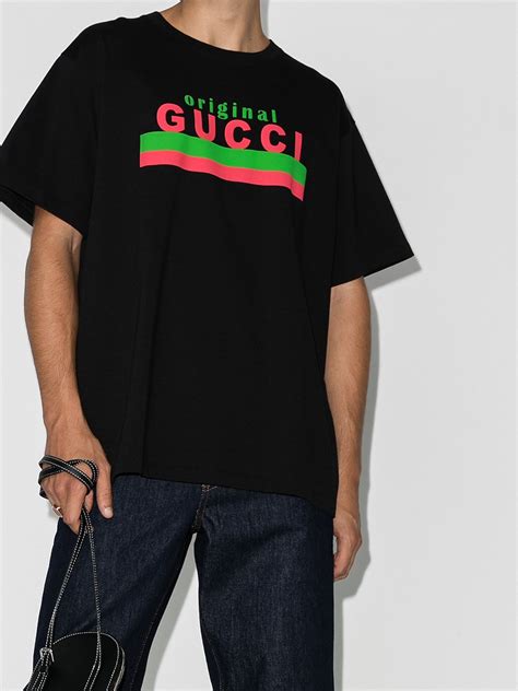 gucci logo print jacket|t shirt Gucci original.